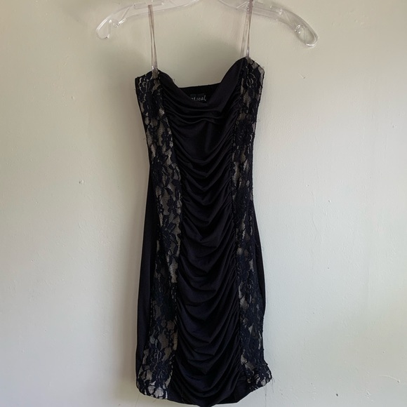 Wet Seal black bodycon dress size S - Picture 5 of 7